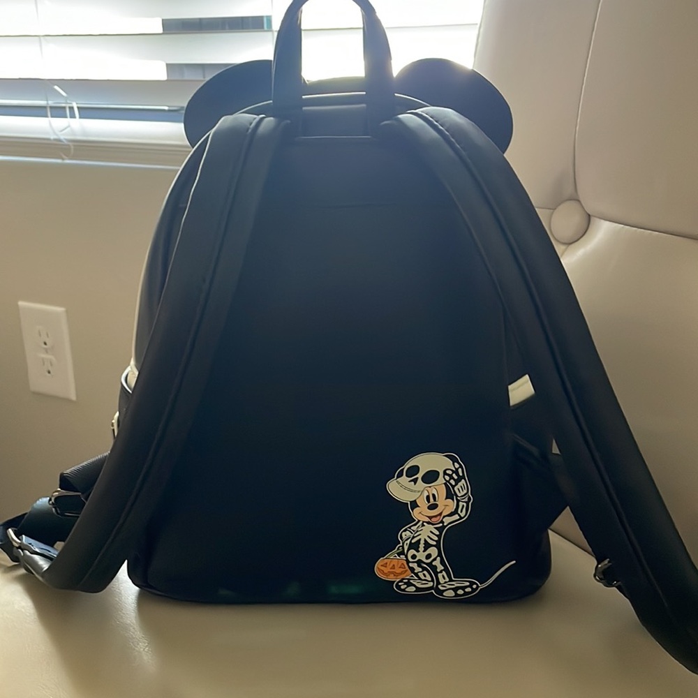Loungefly Mickey Skeleton Backpack - image 4
